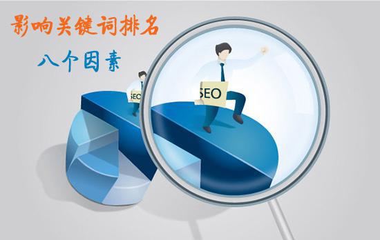 影响关键词排名的八个因素